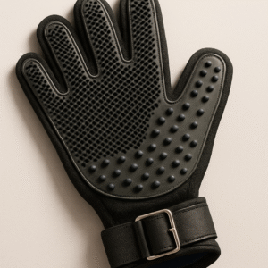 Dual-Sided Deshedding and Massage Glove