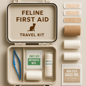 Feline First-Aid Travel Kit
