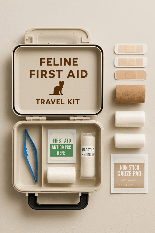 Feline First-Aid Travel Kit