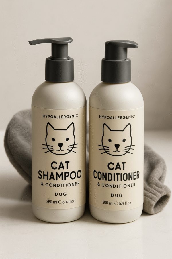 Hypoallergenic Cat Shampoo & Conditioner Duo