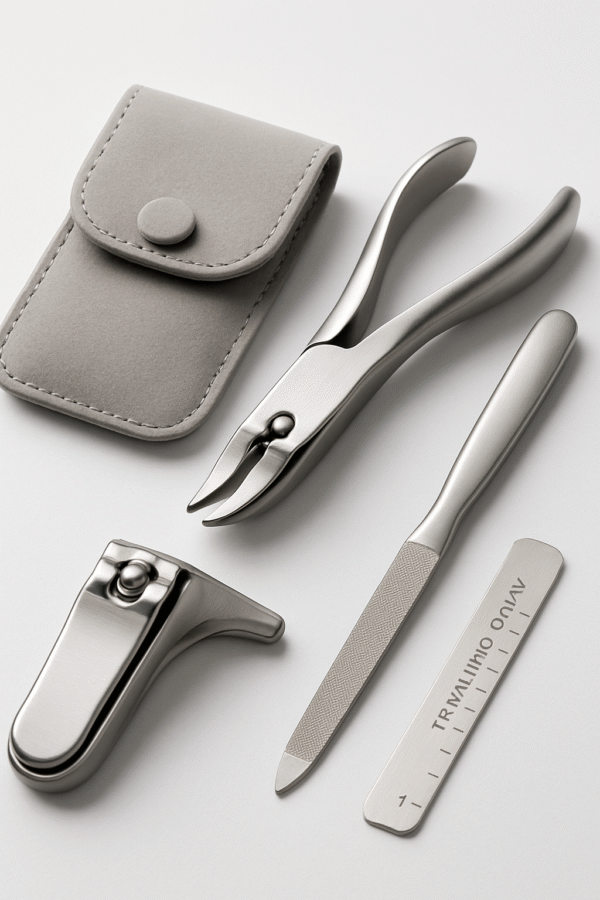 Stainless Steel Safety Nail Clipper Set